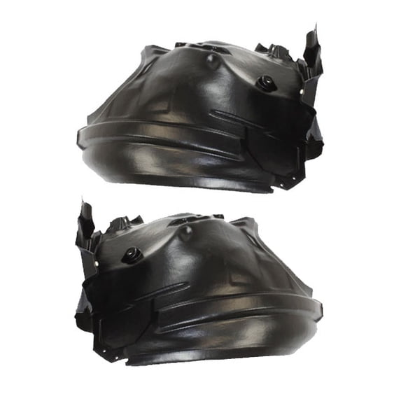 For 10-16 E-Class Front Splash Shield Inner Fender Liner Panel Plastic SET PAIR