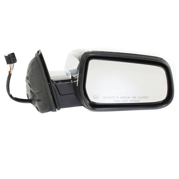 For 10-17 Equinox & Terrain Rear View Door Mirror Power Heated Chrome Right Side