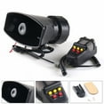 thumbnail image 1 of For 100W 130DB 5 Tone 12V Car Truck Alarm Speaker PA Siren Horn MIC Kit, 1 of 7