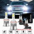 thumbnail image 1 of For 11-12 Ram 1500 LED Headlight Bulbs 9008 9145 High and Low Beam+9145 Fog Light 4pc, 1 of 10
