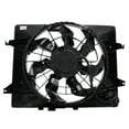 thumbnail image 1 of For 11-13 Optima Sonata Radiator AC Condenser Cooling Fan Motor Assembly Shroud, 1 of 1