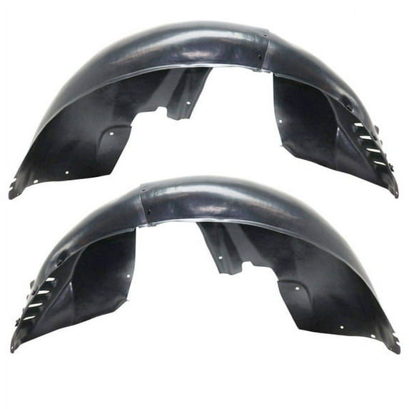 For 11-14 300 V6/V8 Rear Splash Shield Inner Fender Liner Panel Plastic SET PAIR