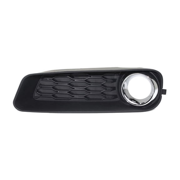 For 11-14 Avenger Front Fog Lamp Bezel Trim Grille Black/Chrome Ring Driver Side