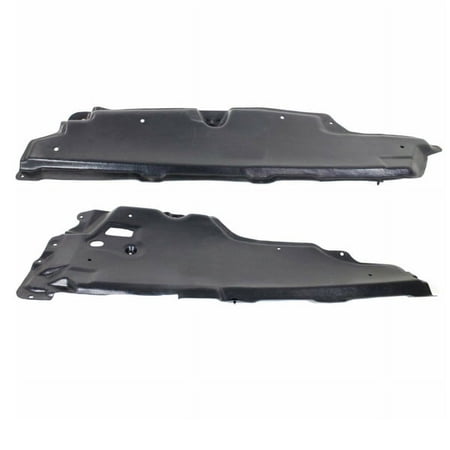 For 11-14 Edge/11-15 MKX Front Engine Splash Shield Cover Guard LH+RH SET PAIR