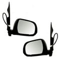 thumbnail image 1 of For 11-14 Sienna Van Rear View Mirror Power Non-Heated Textured Black SET PAIR, 1 of 5