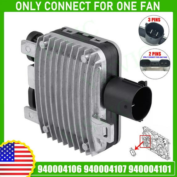 For 11-15 Range Rover Evoque C2S49717 Cooling Fan Relay Radiator Control Module