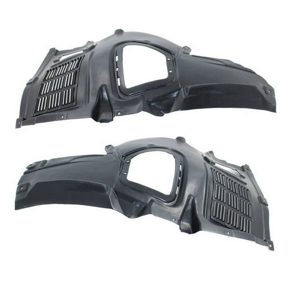 For 11-16 5-Series Front Splash Shield Inner Fender Liner Panel Plastic SET PAIR