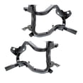 thumbnail image 1 of For 11-17 Compass Front Bumper Face Bar Retainer Mounting Brace Bracket SET PAIR, 1 of 5