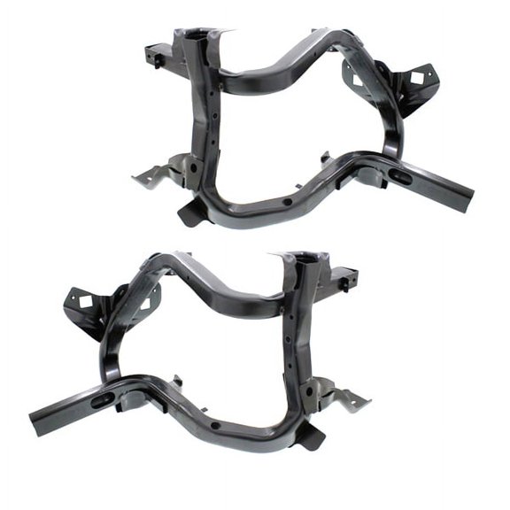 For 11-17 Compass Front Bumper Face Bar Retainer Mounting Brace Bracket SET PAIR