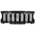 thumbnail image 1 of CAPA For 11-17 Patriot 2.0L/2.4L Front Grille Insert Assembly Black w/o Emblem, 1 of 5