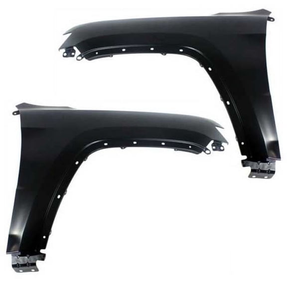For 11-20 Grand Cherokee V6/V8 Front Fender Quarter Panel Primed LH+RH SET PAIR