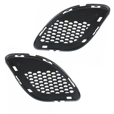For 12-13 Grand Cherokee SRT-8 Front Bumper Cover Outer Grille Assembly SET PAIR