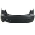 thumbnail image 1 of For 12-13 Mazda3 Sedan 2.0L Rear Bumper Cover Assembly Primed Plastic MA1100209, 1 of 5
