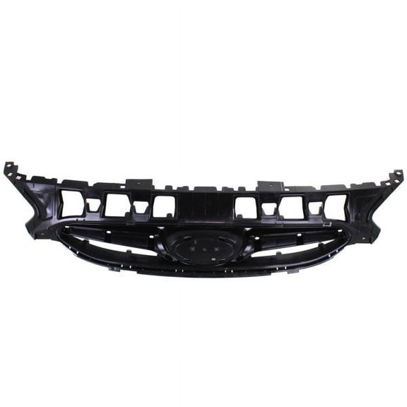 For 12-14 Accent (Hatchback/Sedan) Front Face Bar Grille Assembly Textured Black