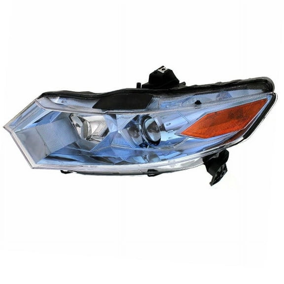 For 12-14 Insight Halogen Headlight Headlamp Light w/Bulb Blue Bezel Left Side