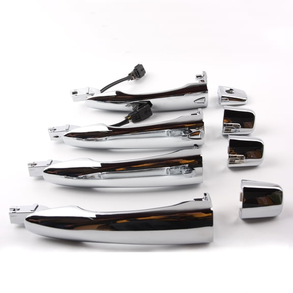 For 12-14 Nissan Altima Pathfinder Outside Door Handle Chrome Set 4pcs 2012 2013 2014