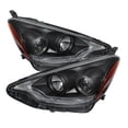 thumbnail image 1 of For 12-14 Toyota Prius C Sonar DRL LED Projector Headlights (Black) YD-PRO-TPRIC12-LBDRL-BK, 1 of 1