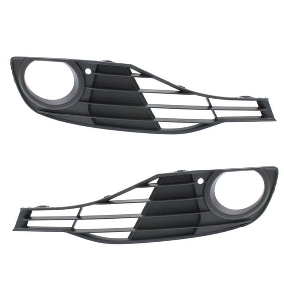 For 12-15 BMW 3-Series (w/Standard Line) Front Fog Lamp Bezel Left & Right SET