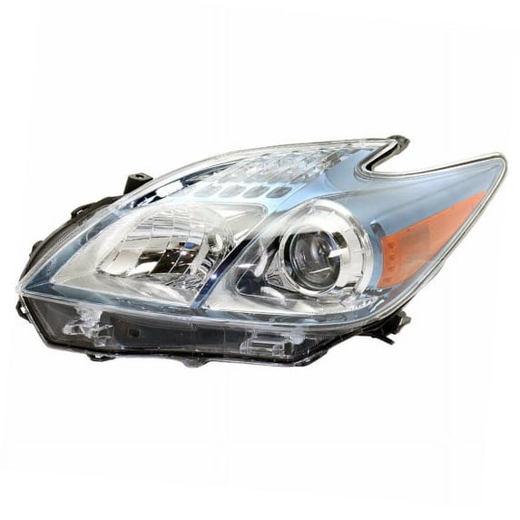 For 12-15 Prius Plug-In Halogen Headlight Headlamp Head Lamp w/o Bulb Left Side
