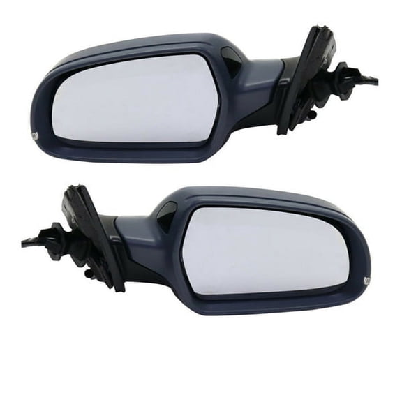 For 12-16 A4/S4 Rear View Mirror Assembly Power Fold Heat w/Signal Lamp Set Pair