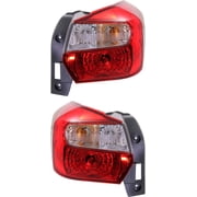 For 12-17 Impreza XV Crosstrek Taillight Taillamp Brake Light w/Bulb SET PAIR