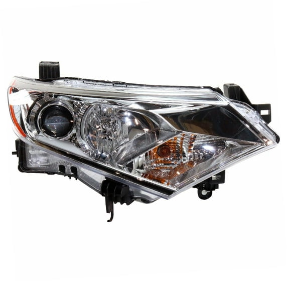 For 12-17 Quest Van Halogen Headlight Headlamp Head Light Lamp w/Bulb Right Side