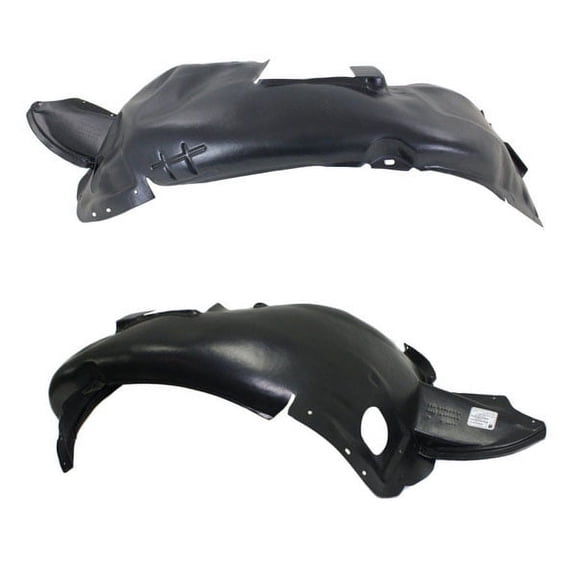For 12-15 VW Jetta Front Splash Shield Inner Fender Liner Panel Plastic SET PAIR