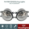 thumbnail image 1 of For 12-21 Toyota Tacoma 2x Yellow Lens Lamp Fog Light OEM Quality Replacement, 1 of 8