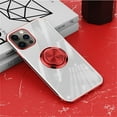 thumbnail image 1 of For 12 Pro Max Clear Slim Soft Electroplated Frame Case Ring Stand, Tablet Case, 1 of 2