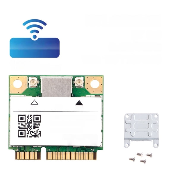 For 1200Mbps Dual Band RTL8822CE Mini Pcie Network Card Bluetooth 5.0 Wireless Wifi Adapter 5GHz/2.4GHz 802.11ac For Windows 10 11