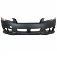 thumbnail image 1 of For 13-14 Legacy 2.5L/3.6L Front Bumper Cover Assembly Primed Plastic w/Tow Hole, 1 of 5