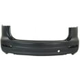 thumbnail image 1 of For 13-15 CX9 Rear Bumper Cover Assembly w/o Park Assist Sensor Holes MA1100214, 1 of 5