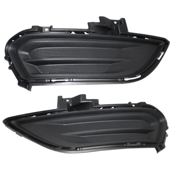 For 13-16 Fusion Sedan Set of 2 Fog Light Covers Driver & Passenger Side Pair