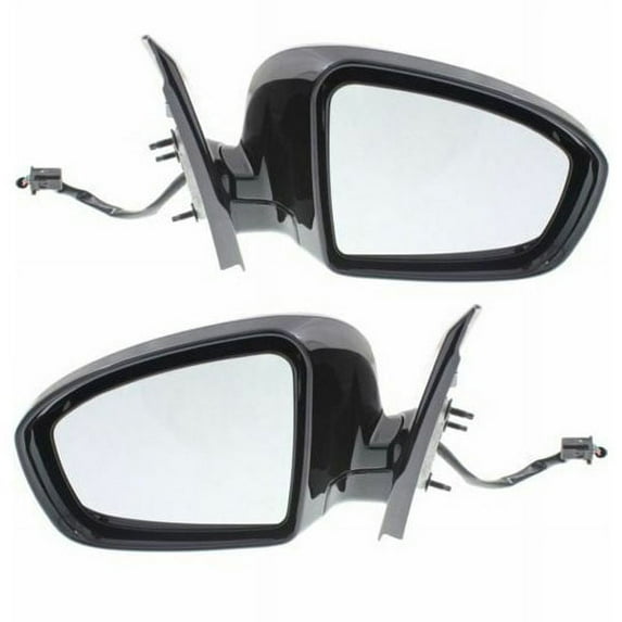 For 13-16 Pathfinder Rear View Mirror Power Non-Heated Manual-Folding SET PAIR
