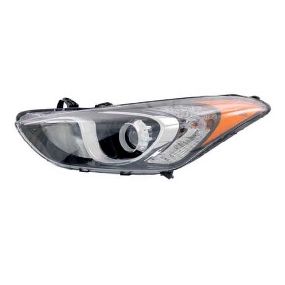 For 13-17 Elantra GT Hatchback Halogen Headlight Headlamp Lamp w/Bulb Left Side