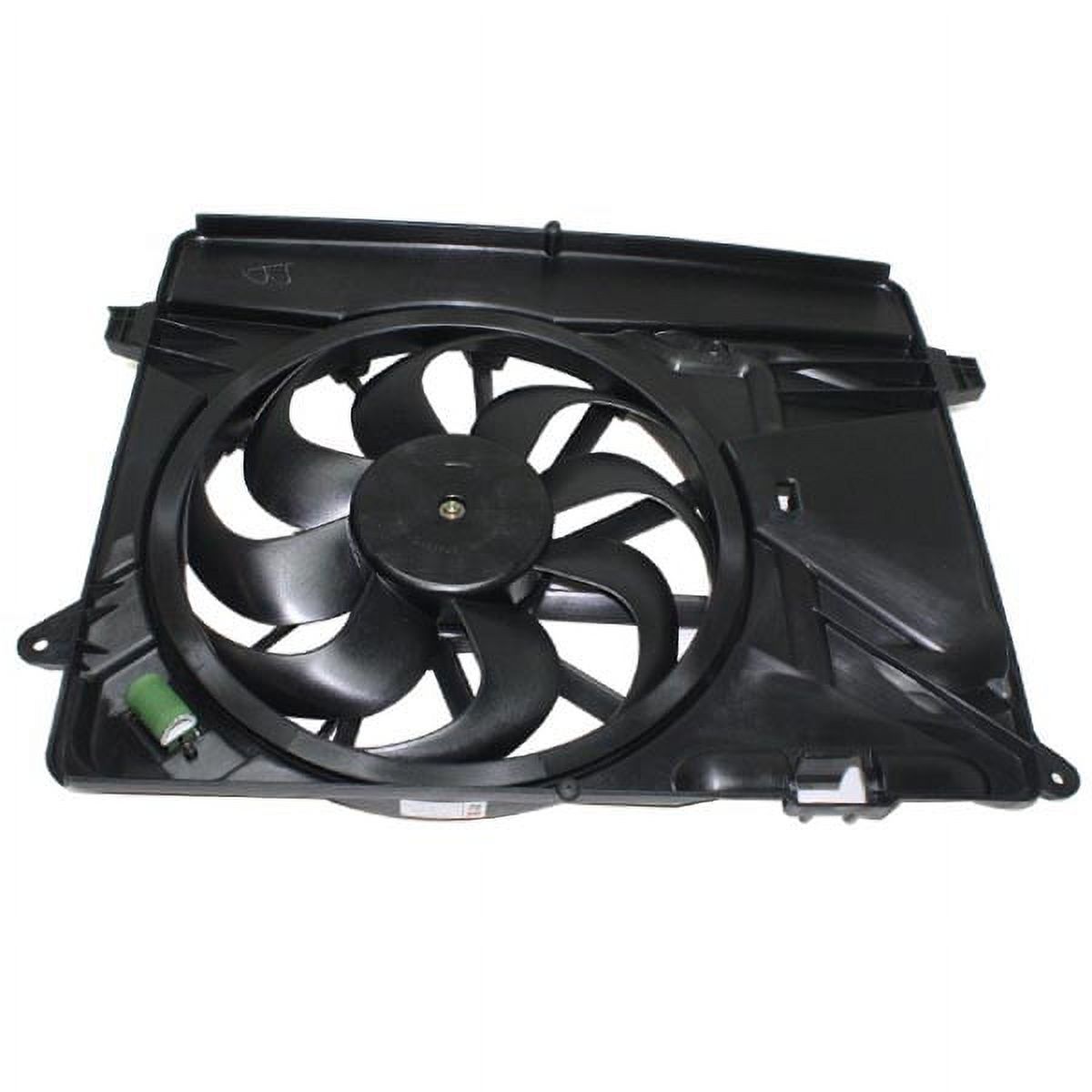 For 13-21 Encore 1.4L Radiator Cooling Fan Motor Assembly with Blade ...