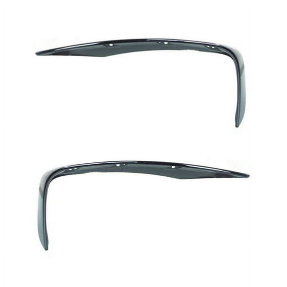 For 14-15 S63 AMG Front Valance Air Dam Deflector Apron Garnish Panel SET PAIR