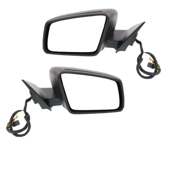 For 14-16 Benz CLA-Class Mirror Assembly Power Heated w/Memory & Signal Set Pair