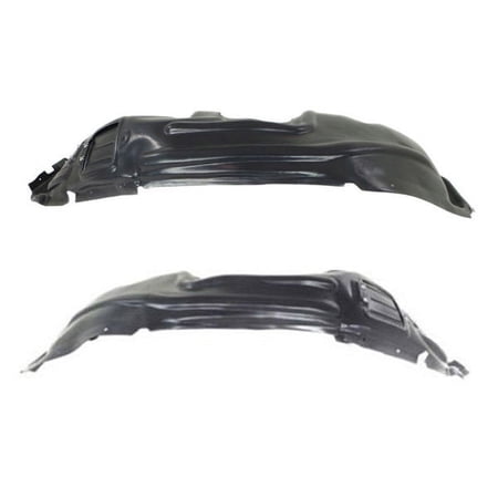 For 14-16 Cherokee Front Splash Shield Inner Fender Liner Panel Plastic SET PAIR