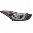 thumbnail image 1 of For 14-16 Elantra Halogen Headlight Headlamp w/Bulb w/o LED Position Right Side, 1 of 5