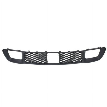 For 14-16 Grand Cherokee Front Lower Bumper Cover Grille Assembly Textured Gray