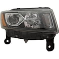thumbnail image 1 of For 14-16 Grand Cherokee Halogen Headlight Headlamp Black Trim w/Bulb Right Side, 1 of 5