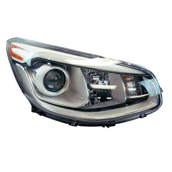 For 14-16 Soul Projector Headlight Headlamp w/o Auto Leveling w/Bulb Right Side