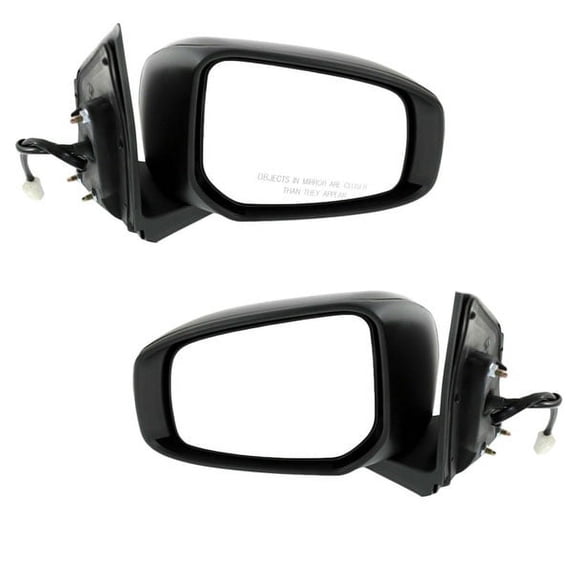 For 14-17 Mirage Hatchback/17-18 G4 Sedan Rear View Door Mirror Power Set Pair