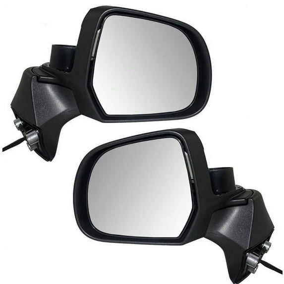 For 14-17 Versa Note Rear View Door Mirror Power Non-Heated w/o-Camera SET PAIR