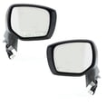 thumbnail image 1 of For 14-18 Forester Rear View Mirror Assembly Power w/Turn Signal Lamp Set Pair, 1 of 5