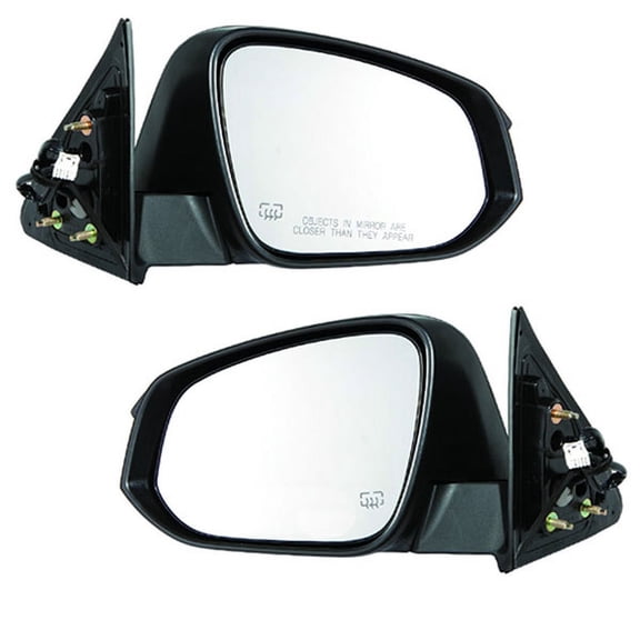 For 14-18 Highlander Rear View Mirror Power Heated w/Turn Signal Lamp Set Pair