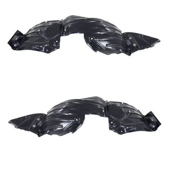 For 14-18 Mazda 3 Front Splash Shield Inner Fender Liner Panel Plastic SET PAIR