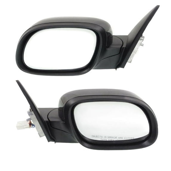 For 14-19 Soul Rear View Door Mirror Assembly Power Heated w/o Signal Set Pair