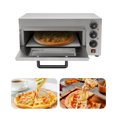 thumbnail image 1 of For 14" Pizza Indoor Commercial Countertop Pizza Oven Single Deck Pizza Marker Kitchen Oven, 1 of 14